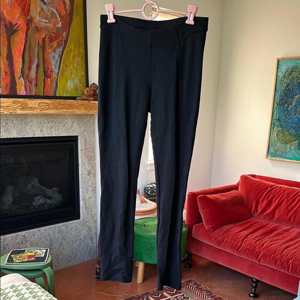 Classic Black Straight Leg Pants for Everyday Elegance